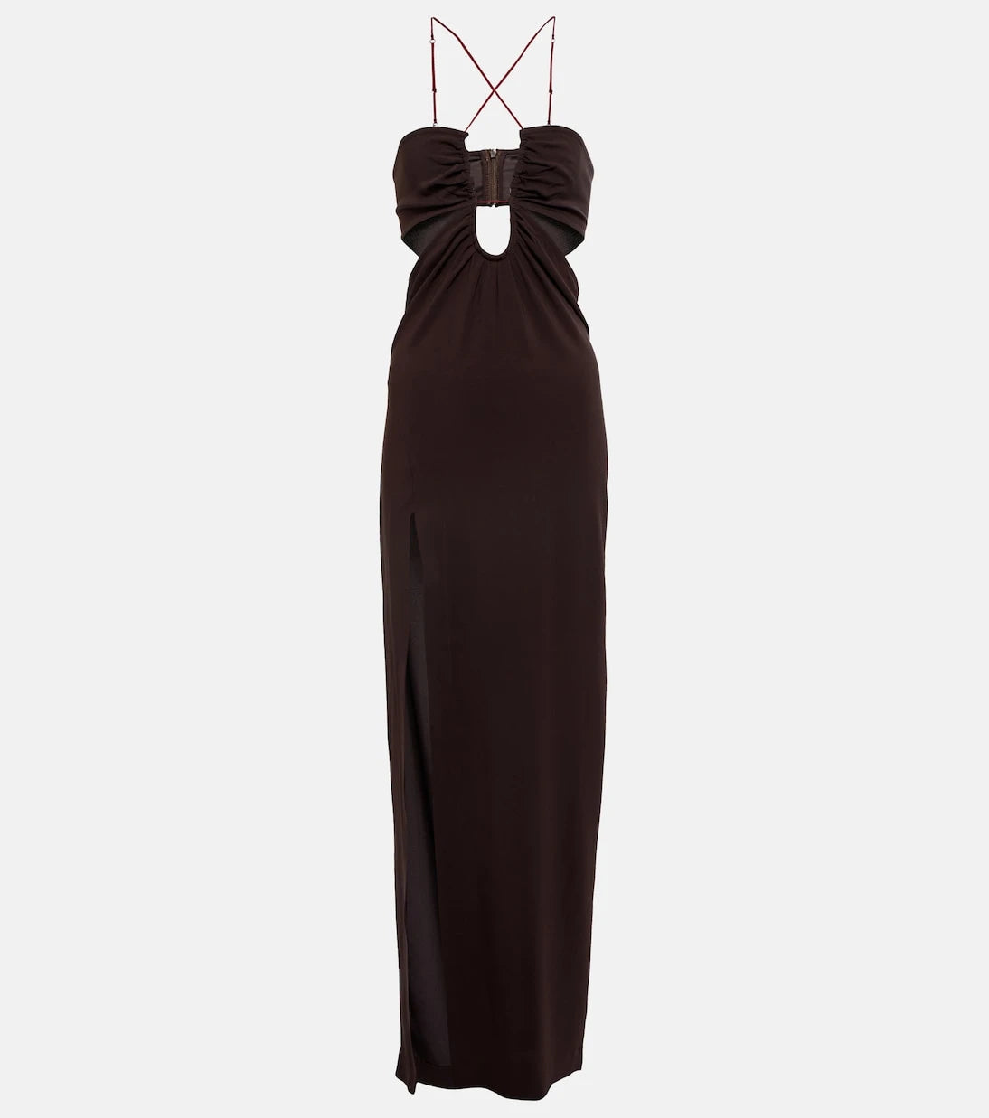 Nensi Dojaka - Cutout jersey maxi dress