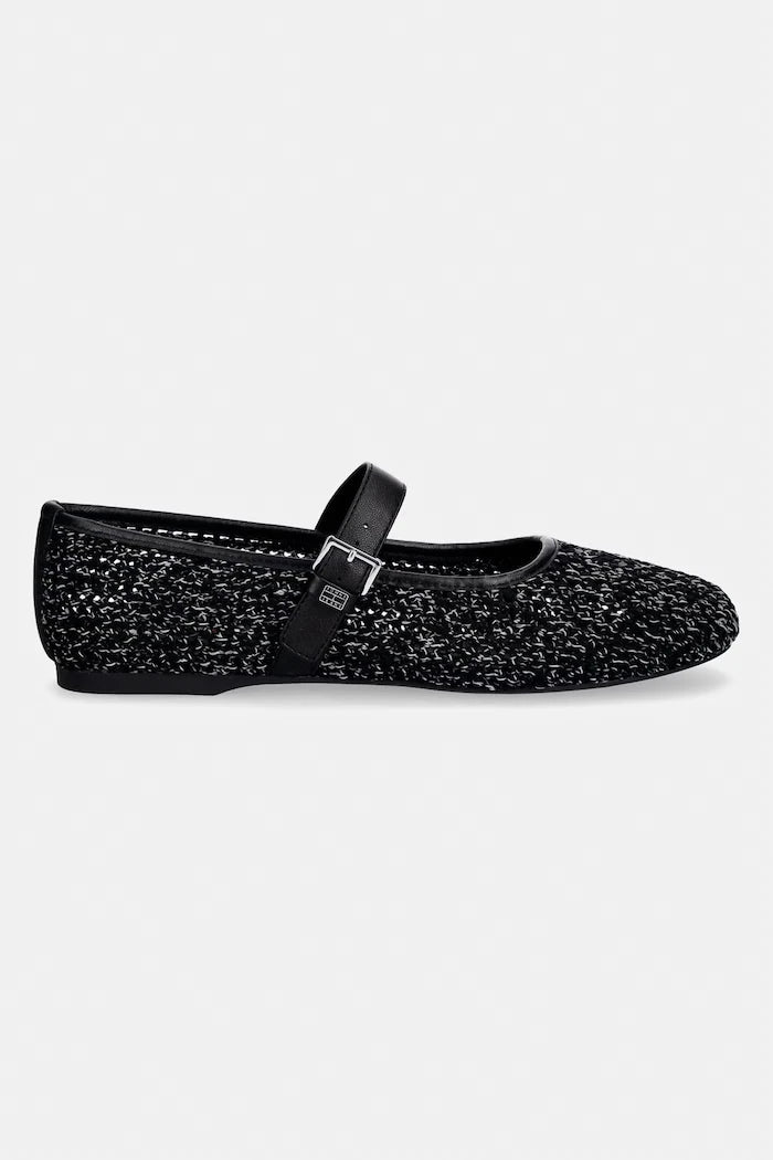 Tommy Jeans балеринки TJW KNITTED BALLERINA