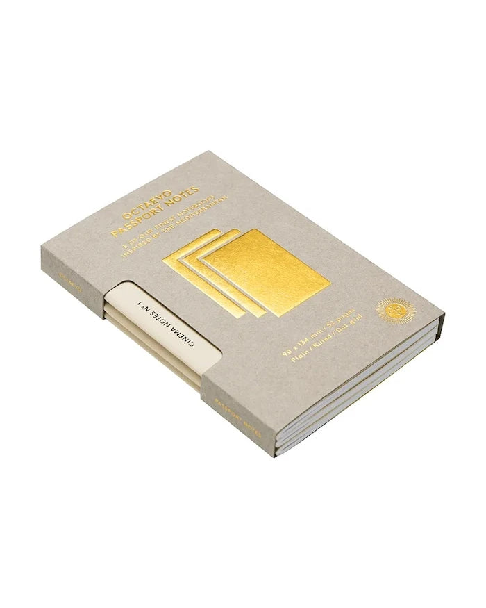 Octaevo Cinema Passport Defter Seti (3'lü)