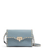 Small Leather Rockstud Shoulder Bag