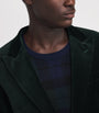 Green Velvet Blazer