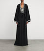 Zuhair Murad Black Pearl-Embellished Robe