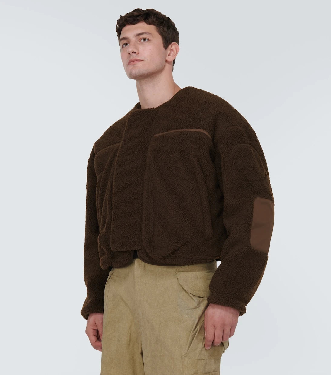 Entire Studios - Cropped fleece jacket