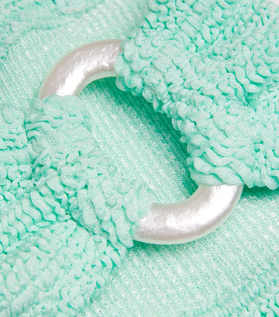 Blue Misty Pearl Hoop Bikini