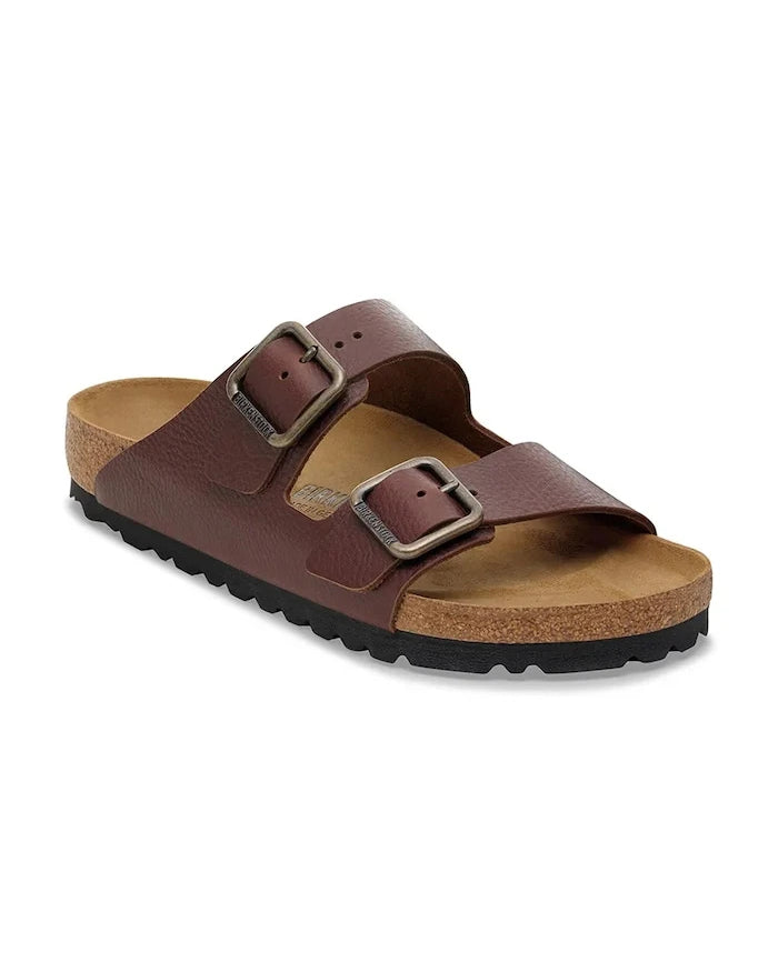 Birkenstock Arizona Vintage Wood Wire Buckle Deri Terlik