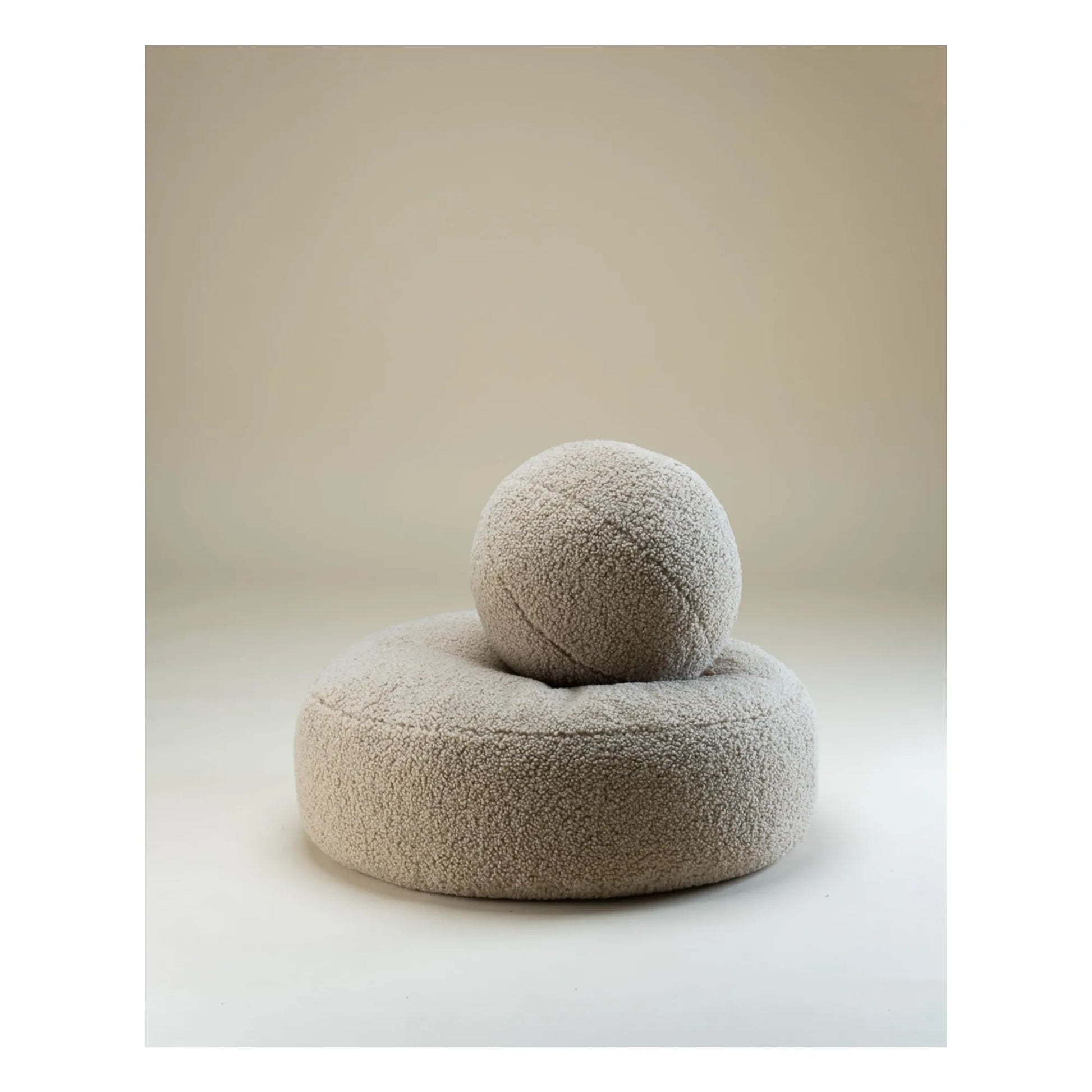Wigiwama - Teddy pouffe | Beige