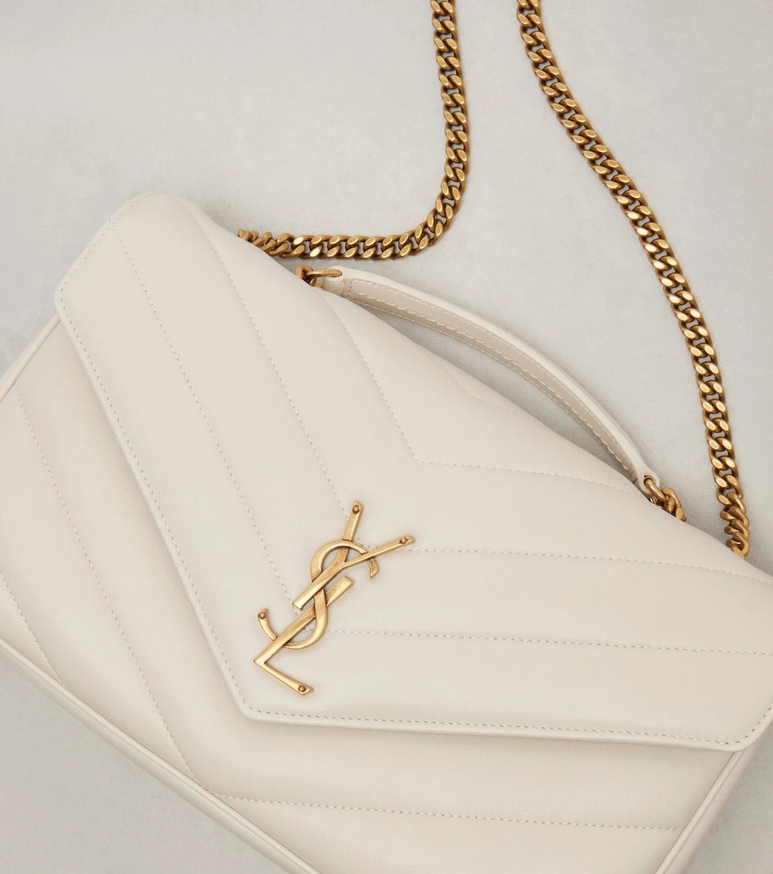 Saint Laurent - Loulou Medium leather shoulder bag