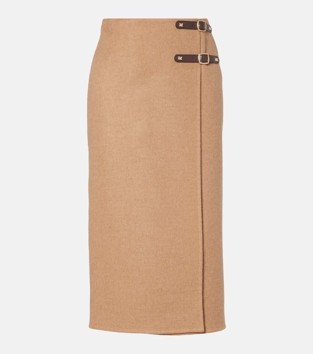 Max Mara - Curzio wool wrap skirt
