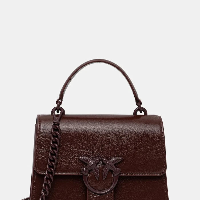 Pinko чанта crossbody дамска от кожа