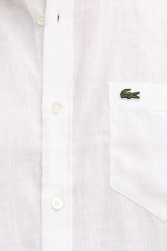 Lacoste erkek keten gömlek