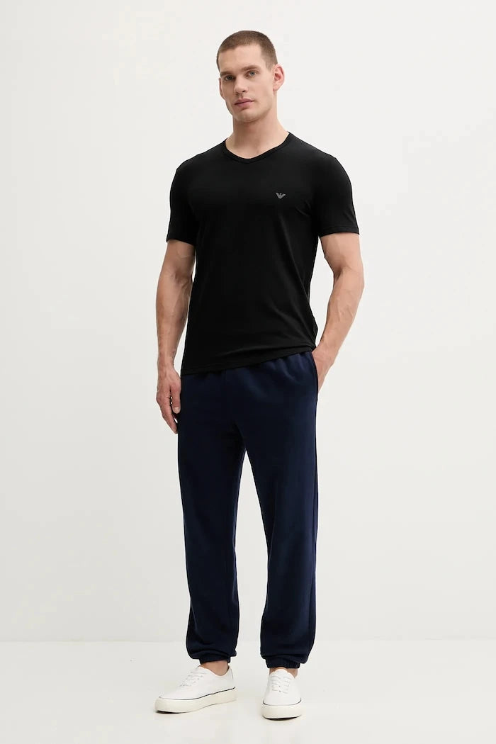 Emporio Armani Underwear basic erkek pamuk ve elastan tişört 2 adet