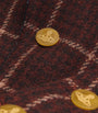 Vivienne Westwood Brown Wool Tartan Pourpoint Jacket
