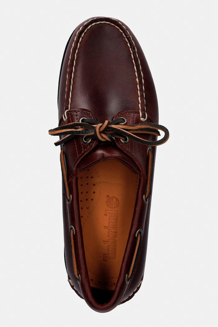 Timberland мокасини мъжки от кожа