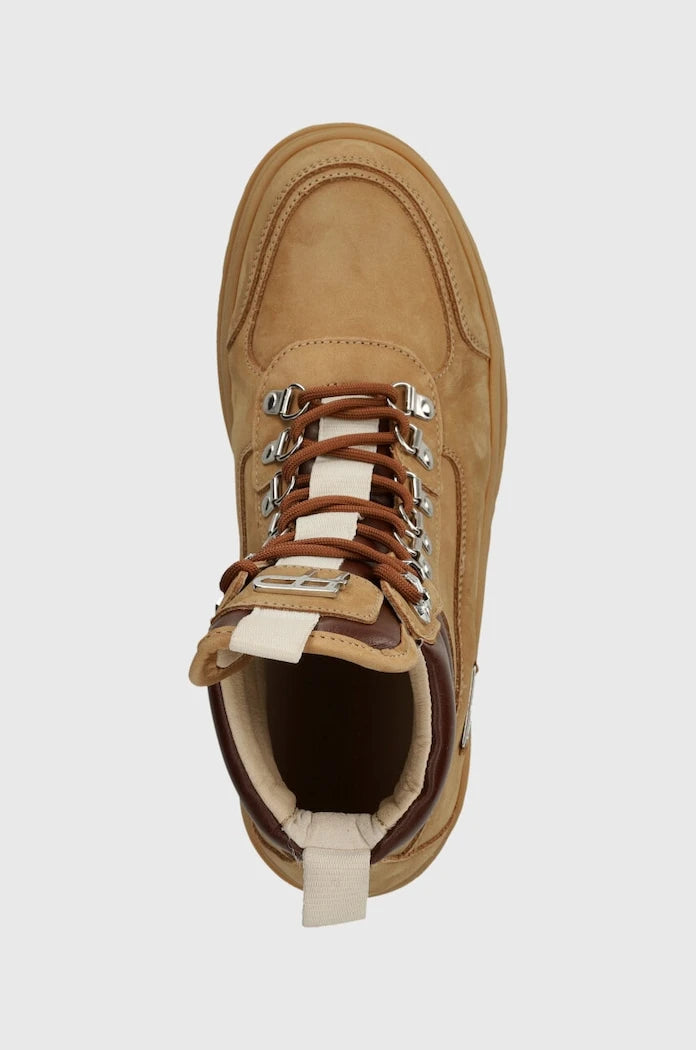 Велурени обувки Filling Pieces Mountain Boot Quartz