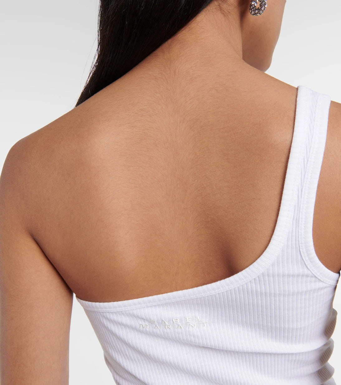 Isabel Marant - One-shoulder cotton tank top