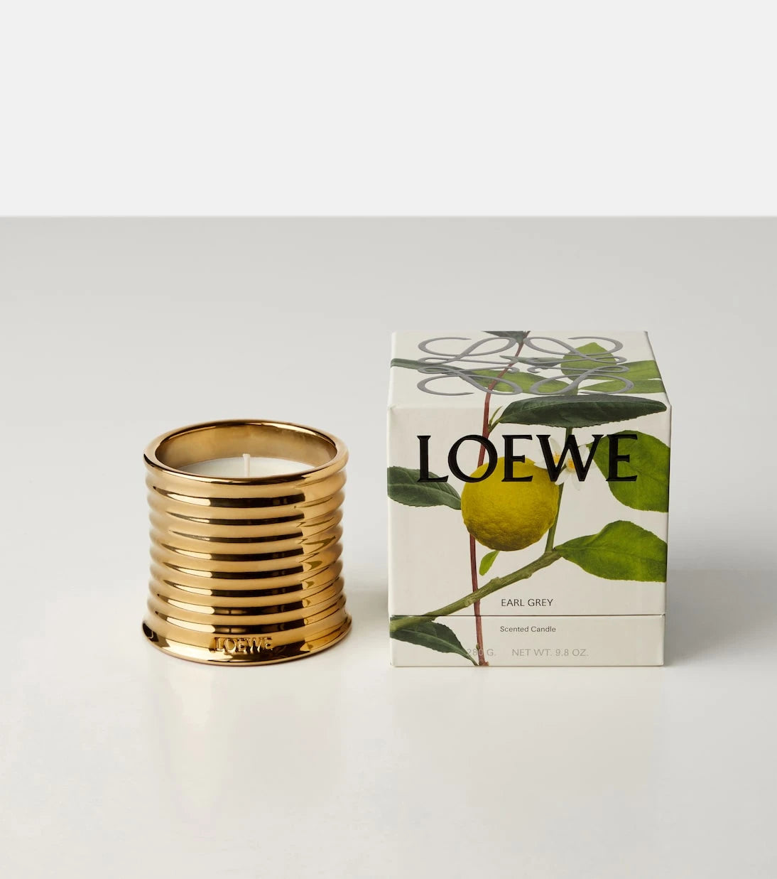 Loewe Home Scents - شمعة Earl Grey Medium معطرة