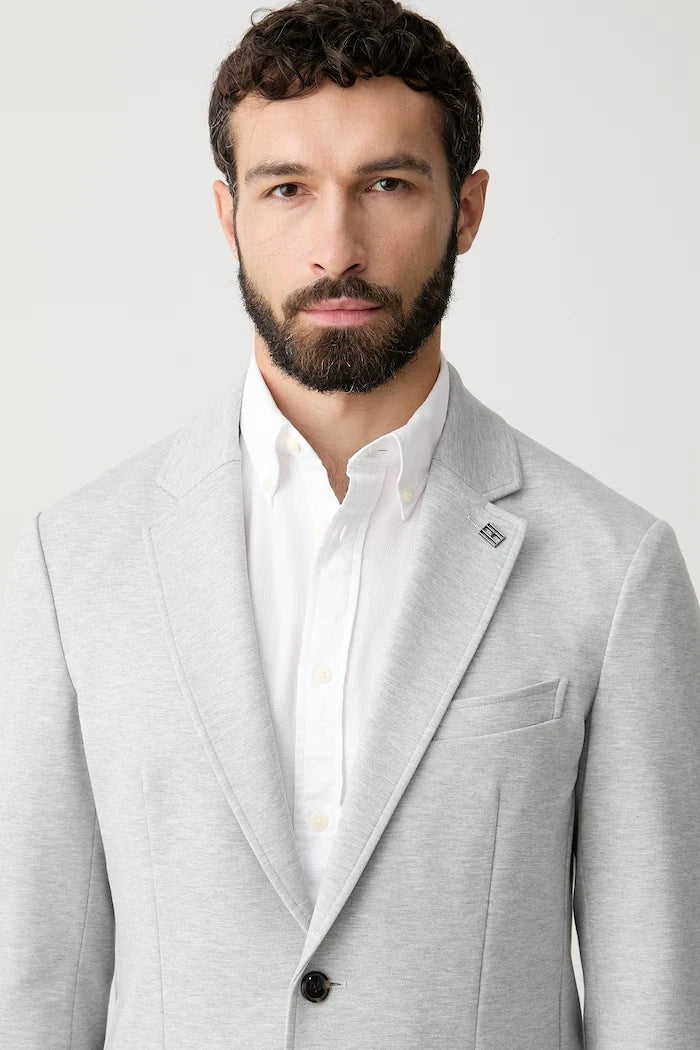 Tommy Hilfiger tek düğmeli erkek viskon ceket