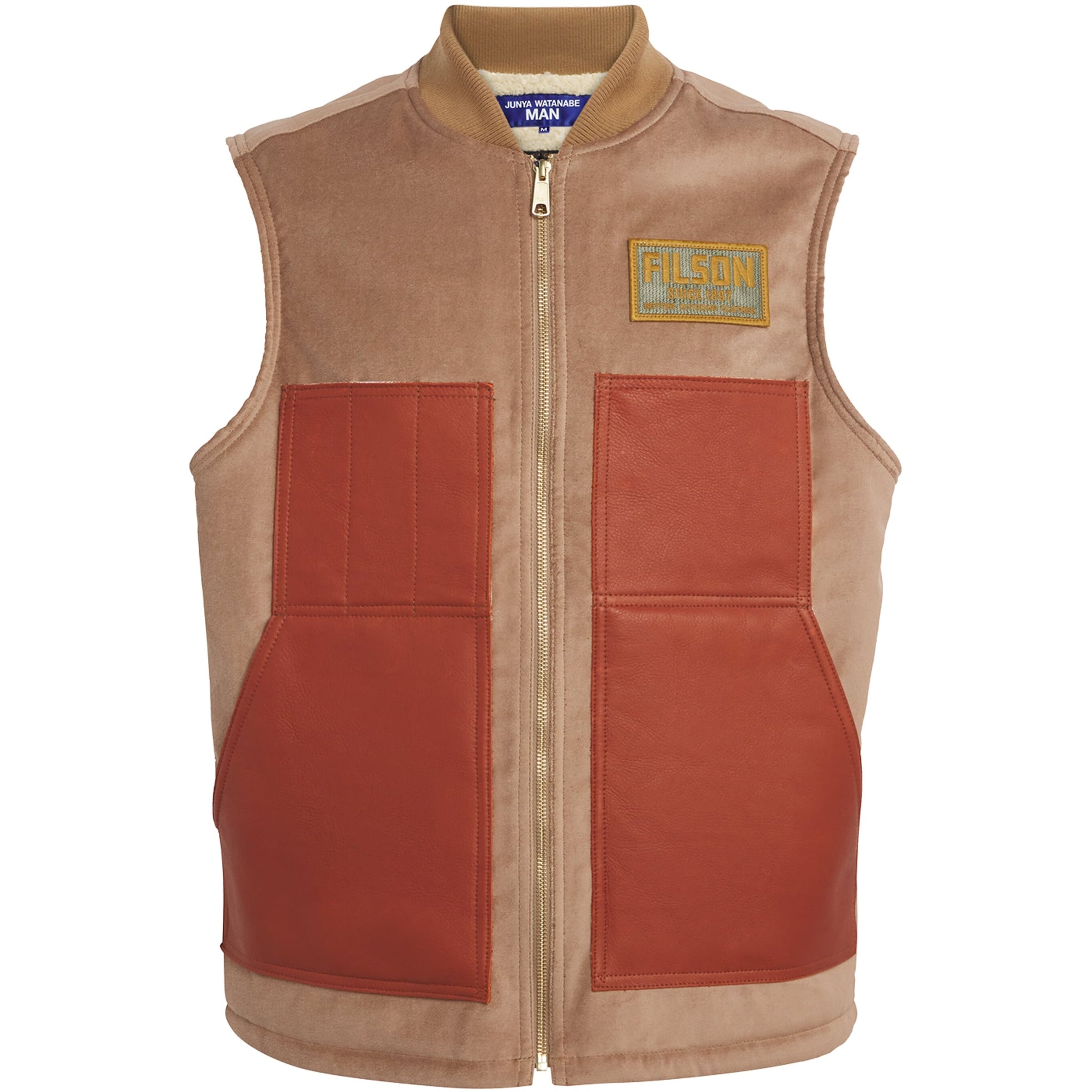Junya Watanabe MAN Beige x Filson Cotton Patch Gilet