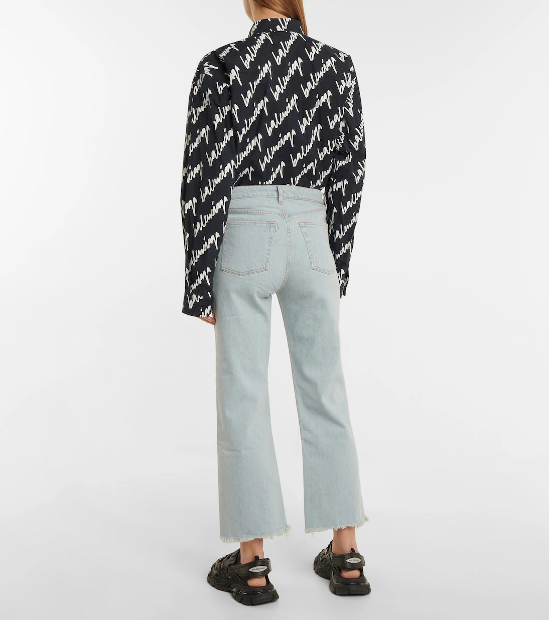 3x1 N.Y.C. - Emma Sneaker high-rise flare jeans
