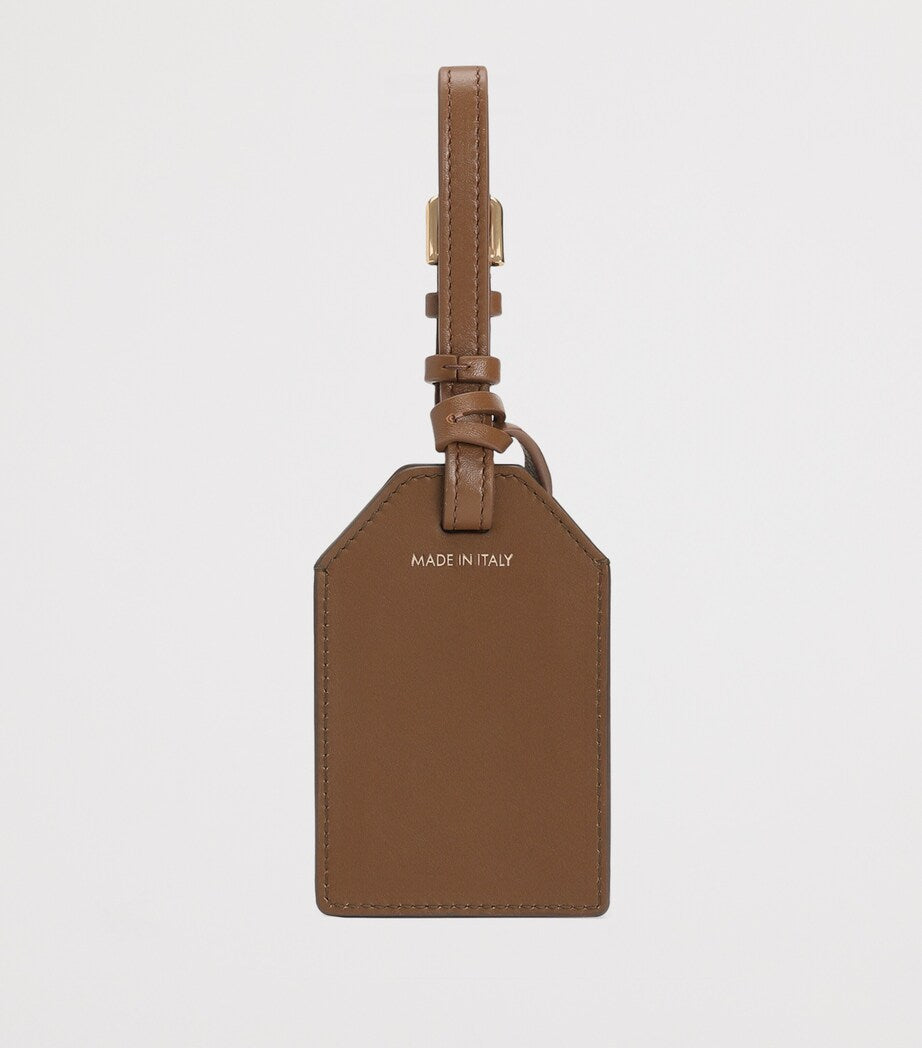 Dolce & Gabbana Leather Logo Keychain