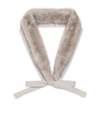 Max Mara Grey Faux Fur Hood Trim