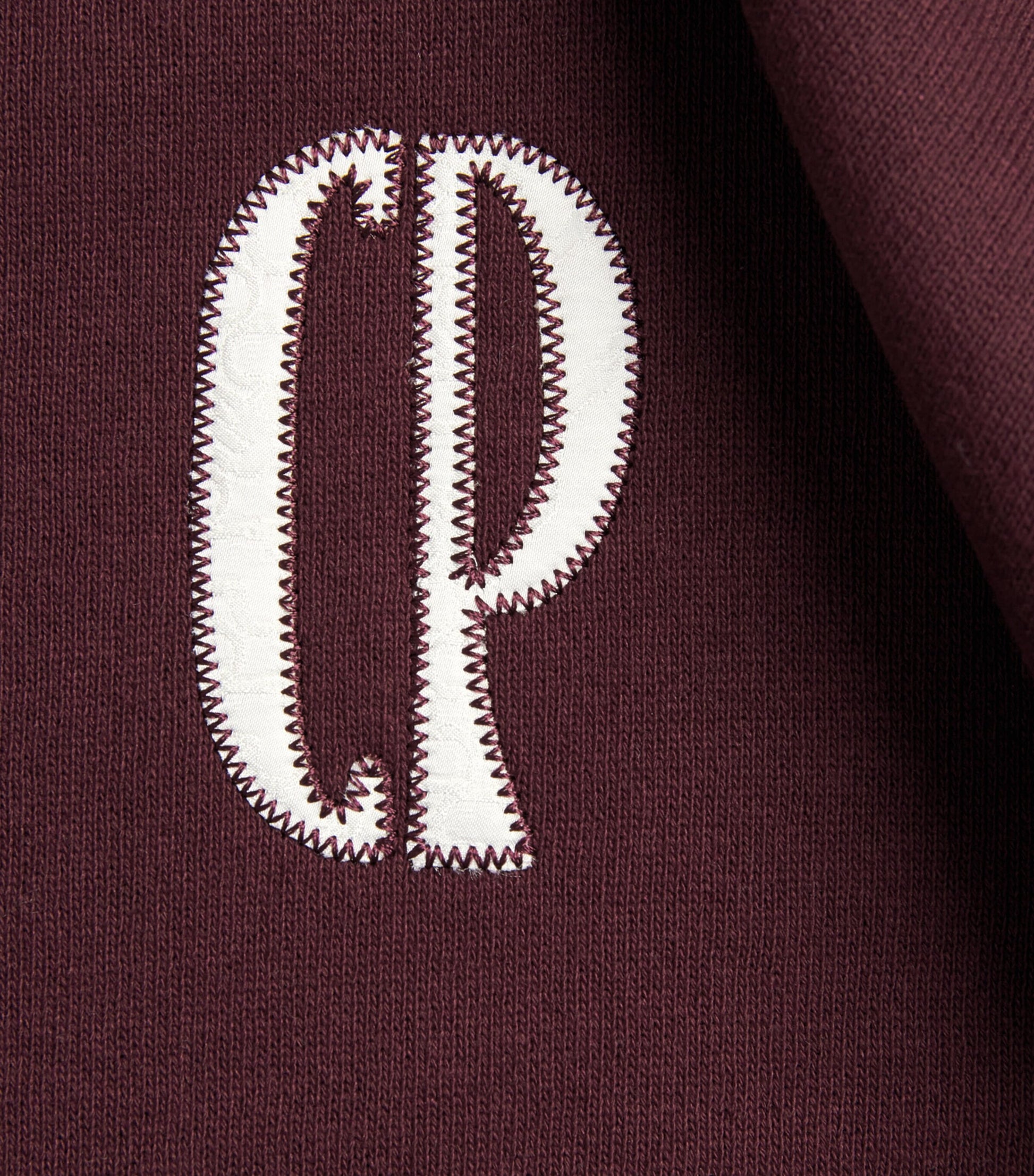 Claudie Pierlot Red Cotton-Blend Logo Sweatshirt