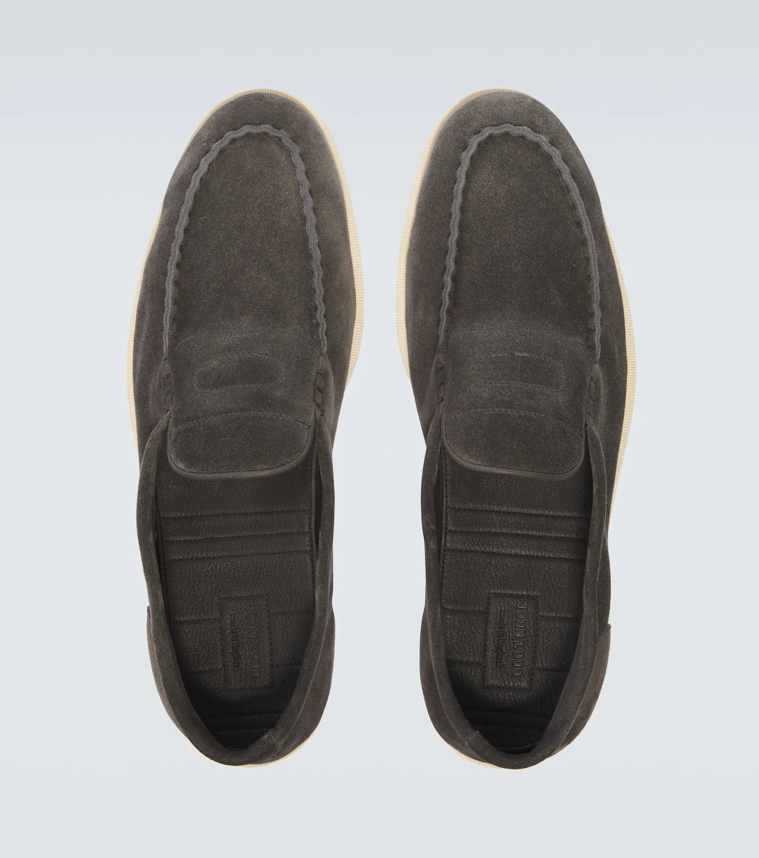 John Lobb - Pace suede loafers