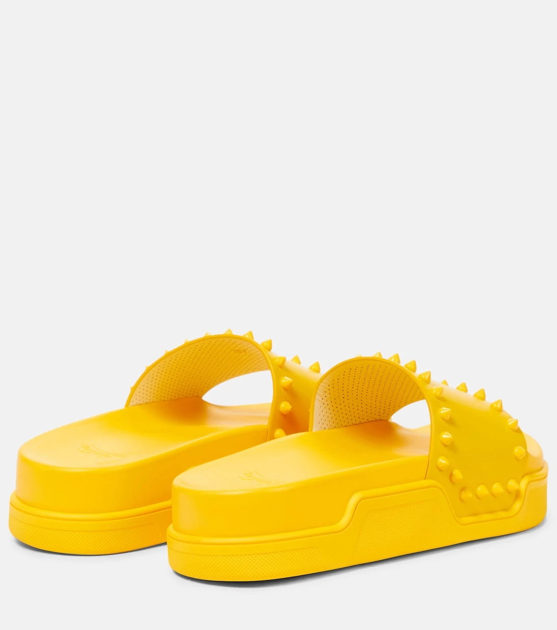 Christian Louboutin - Pool Stud embellished slides