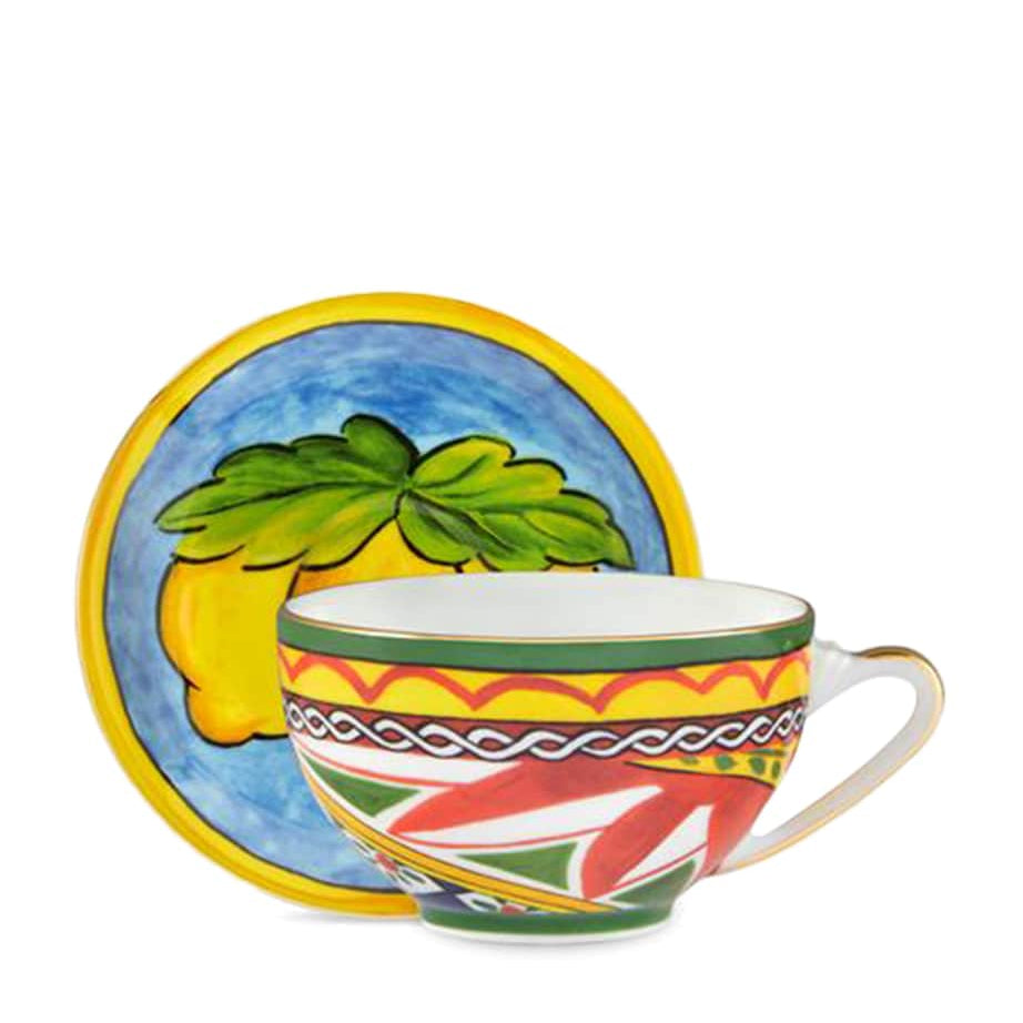 Dolce & Gabbana Casa Carreto Teacup and Saucer