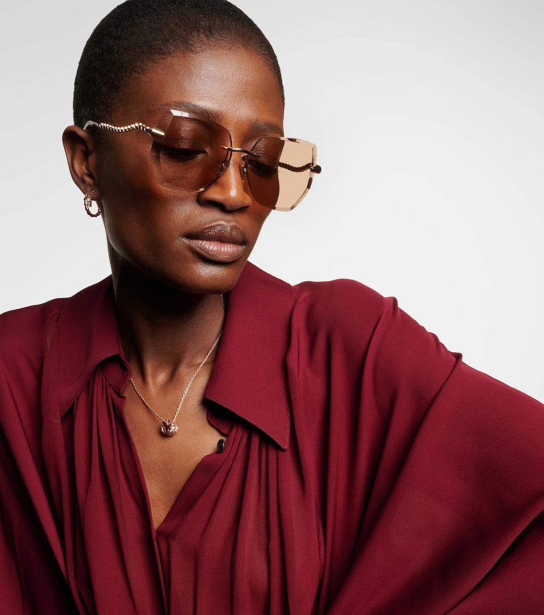 Bvlgari - Serpenti Viper oversized sunglasses