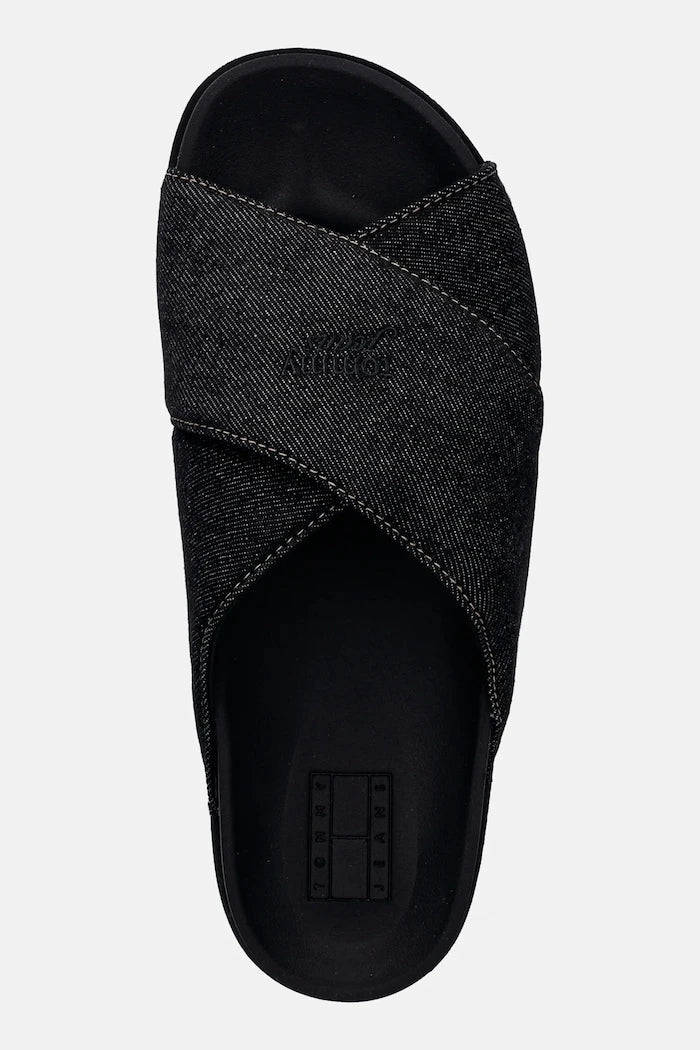 Чехли Tommy Jeans TJW COMFORT SLIDES WASHED DENIM