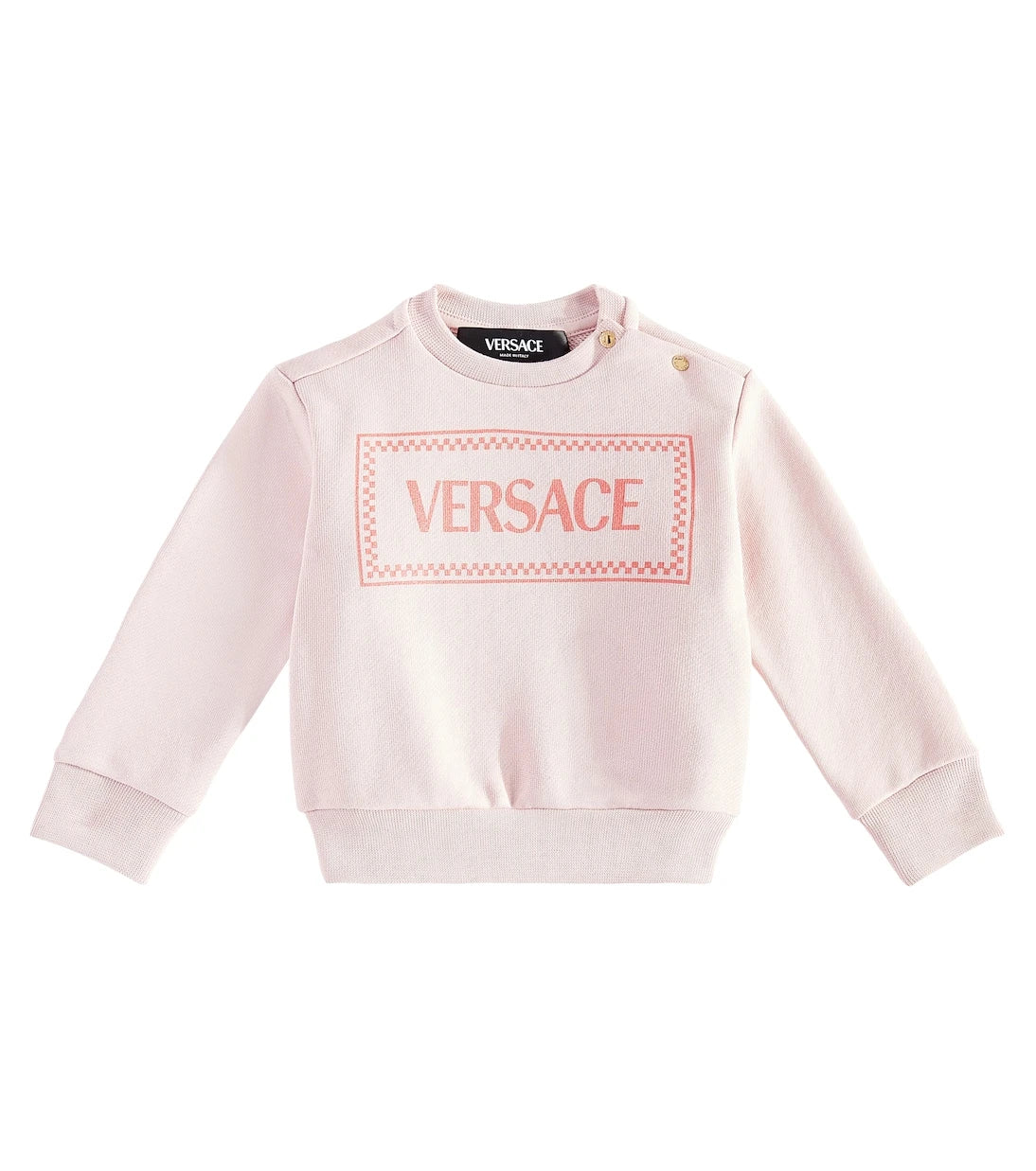 Versace Kids - Baby logo cotton jersey sweater