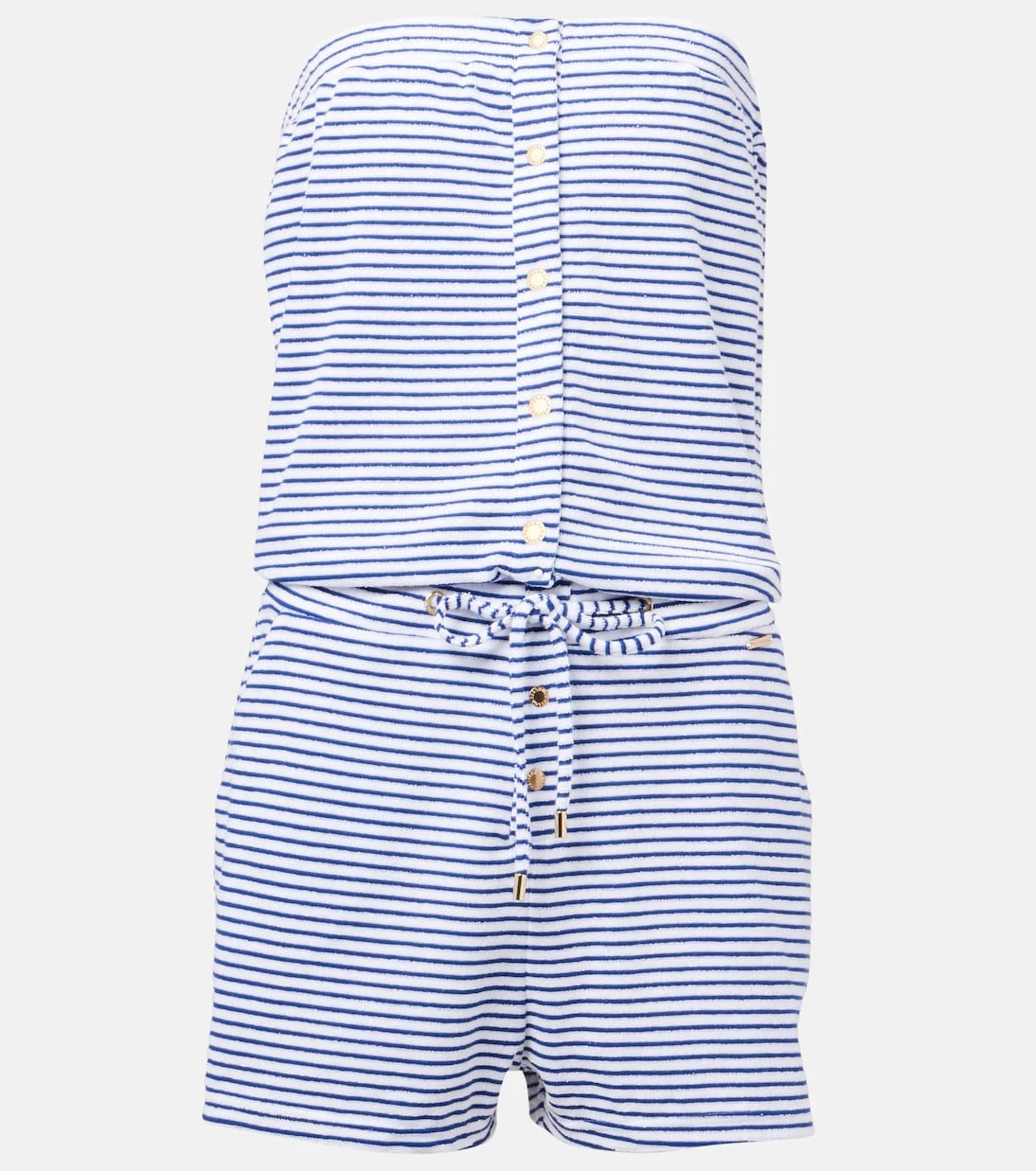 Melissa Odabash - Venus cotton-blend terry romper