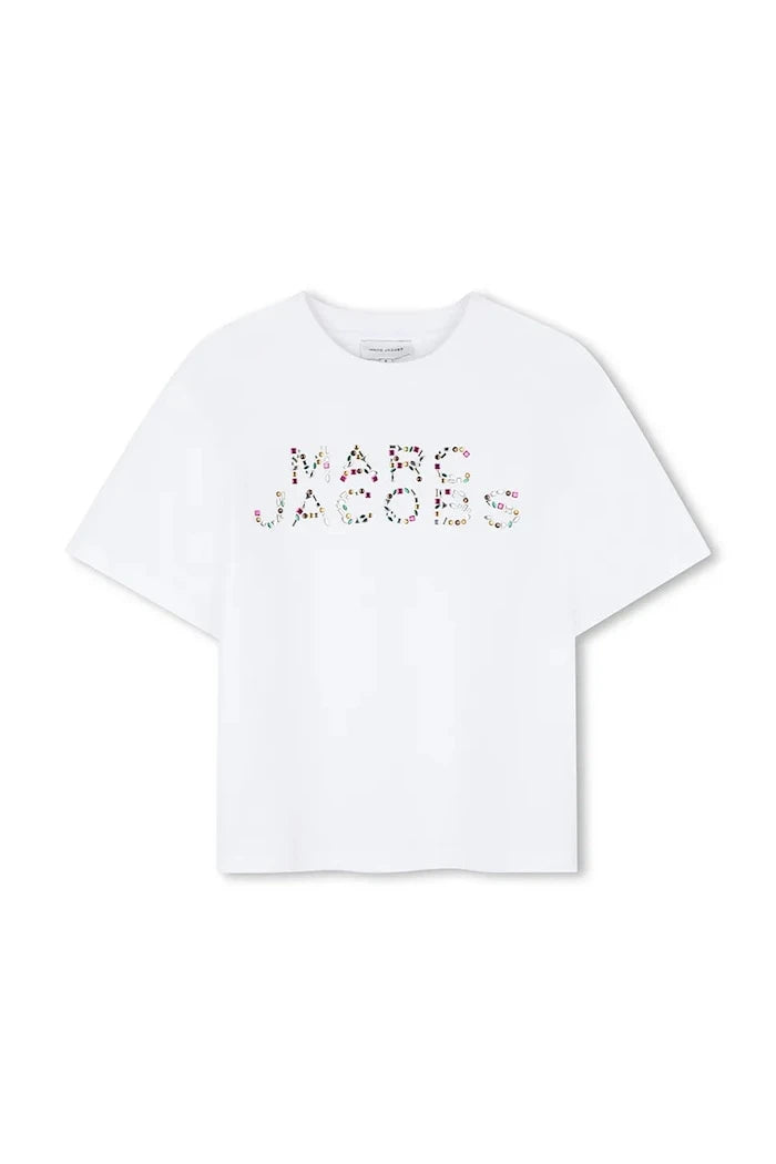 Детска памучна тениска Marc Jacobs