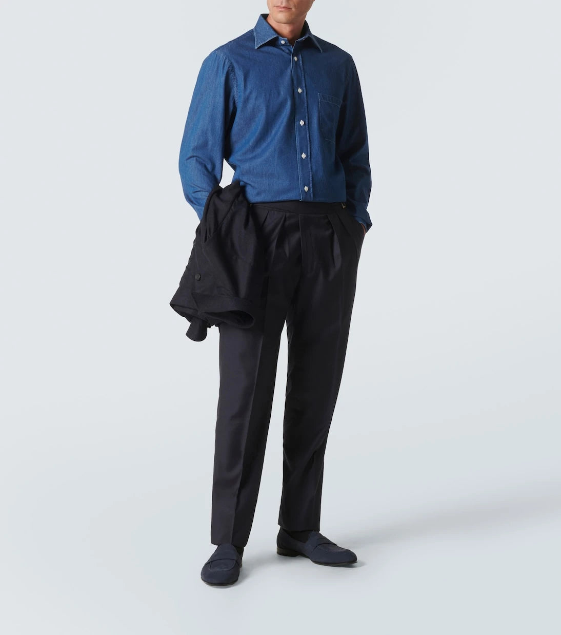 Brioni - Appia leather penny loafers