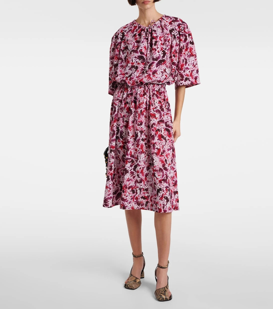 Dries Van Noten - Printed midi dress