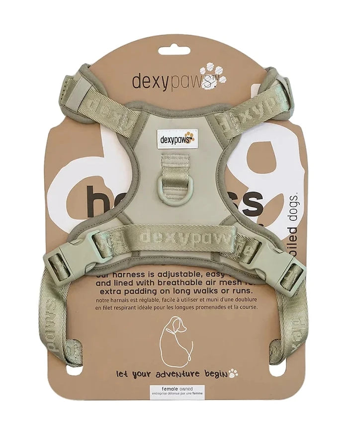 Нагръдник за куче Dexypaws No-Pull Dog Harness Sage M