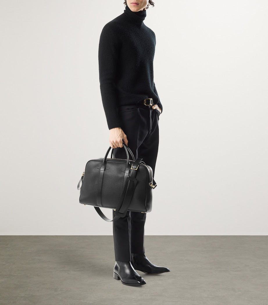 Leather Buckley Briefcase
