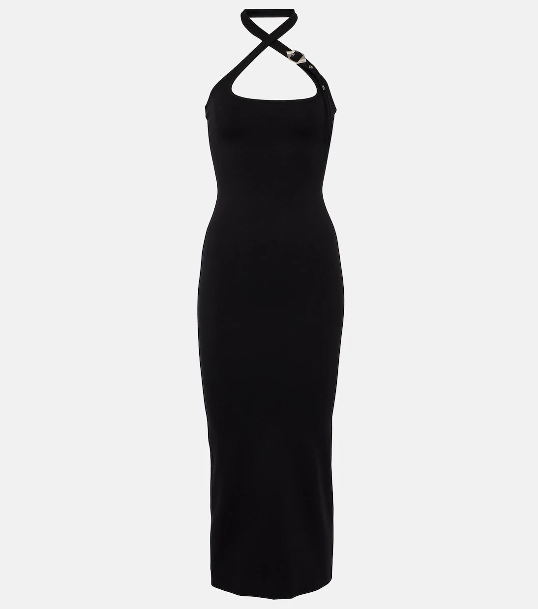 The Attico - Jersey midi dress
