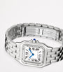 Medium Stainless Steel and Diamond Panthère de Cartier Watch 36.5mm