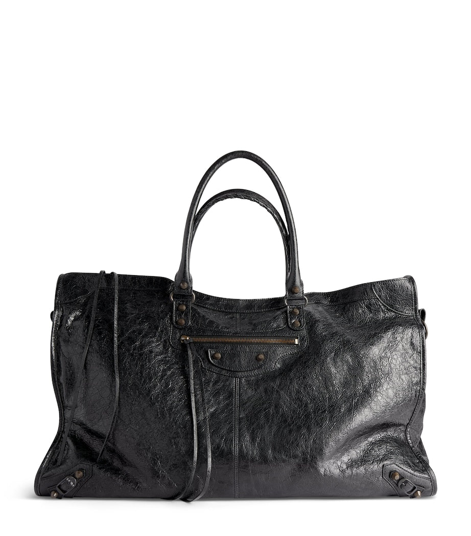 Leather Le City Travel Top-Handle Bag