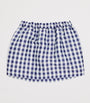 Self-Portrait Kids Taffeta Gingham Skirt (3-12 Years)