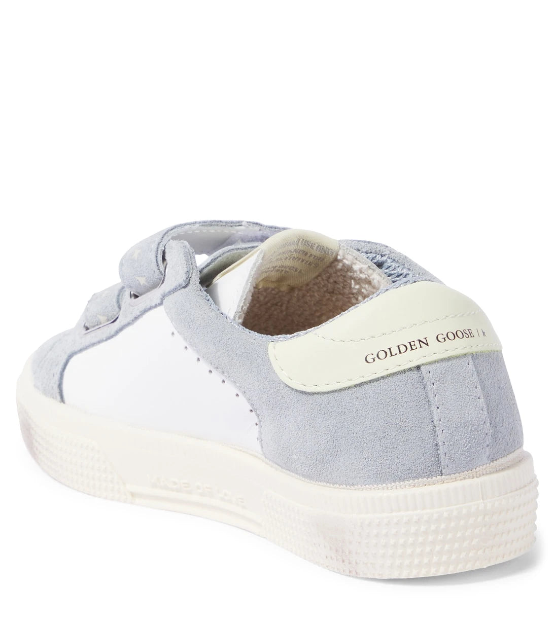Golden Goose Kids - May suede and leather sneakers