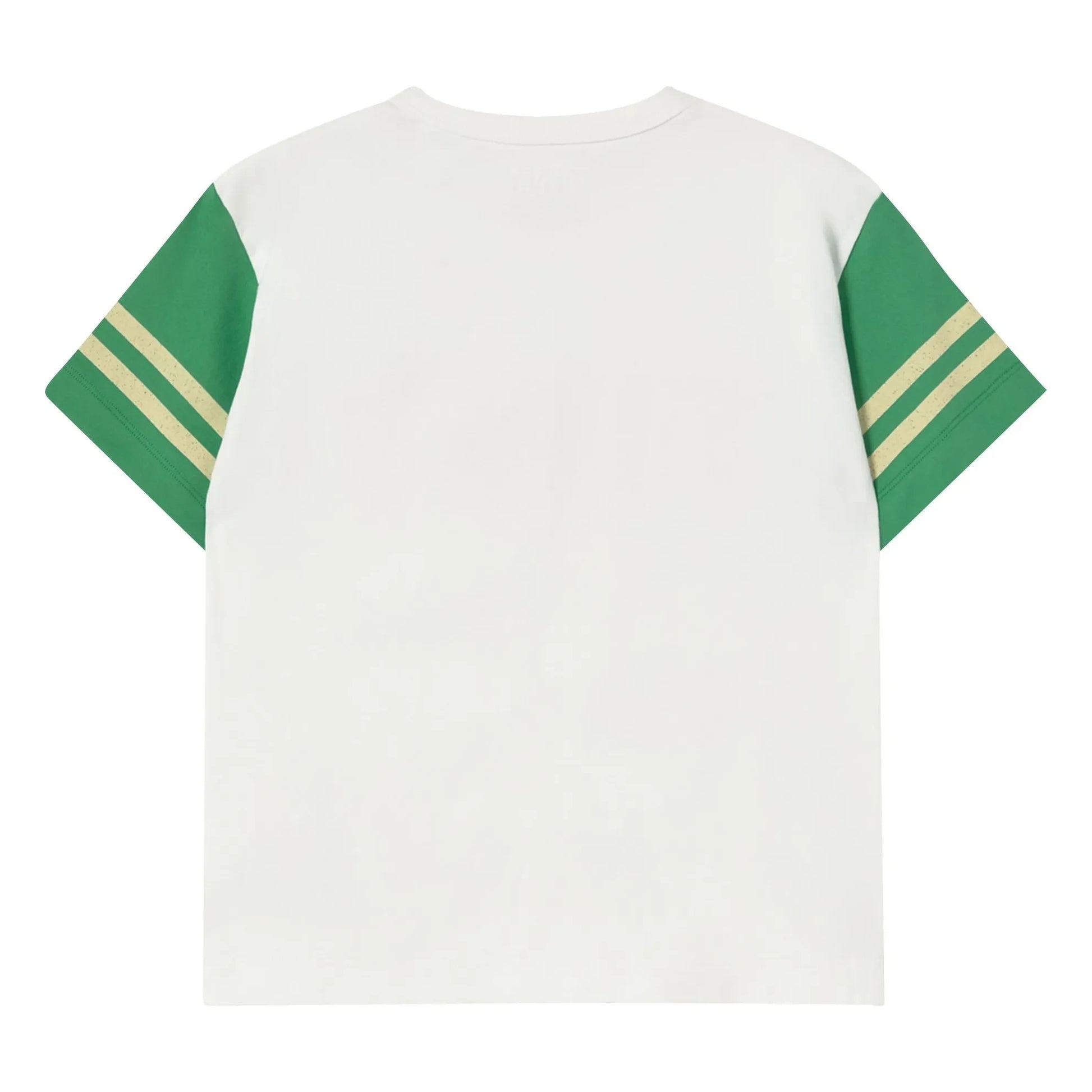 Tinycottons - Tiny Colorblock Organic Cotton T-shirt | White