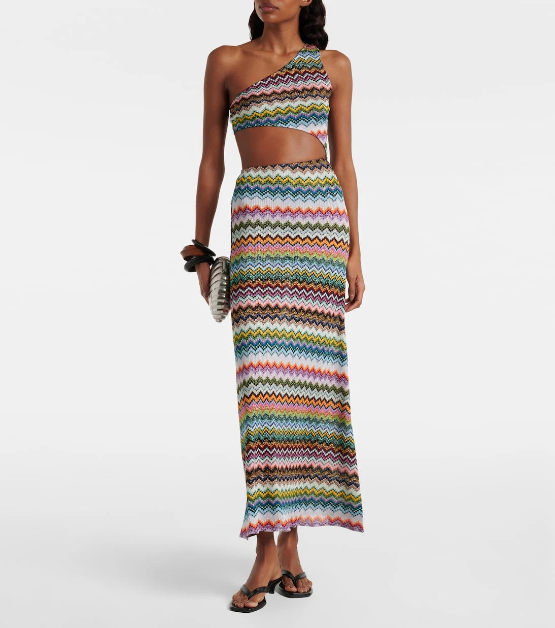 Missoni - Zigzag lame plaj örtüsü