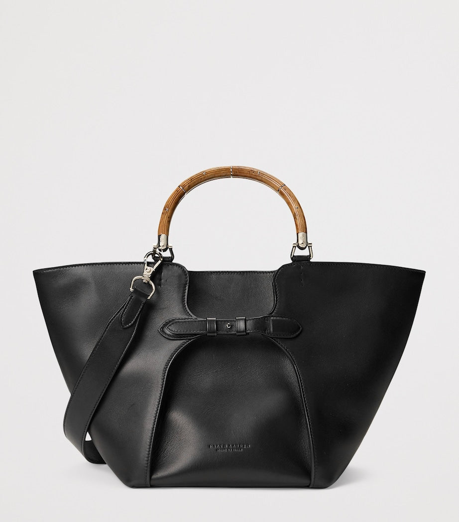 Leather Ralph Tote Bag