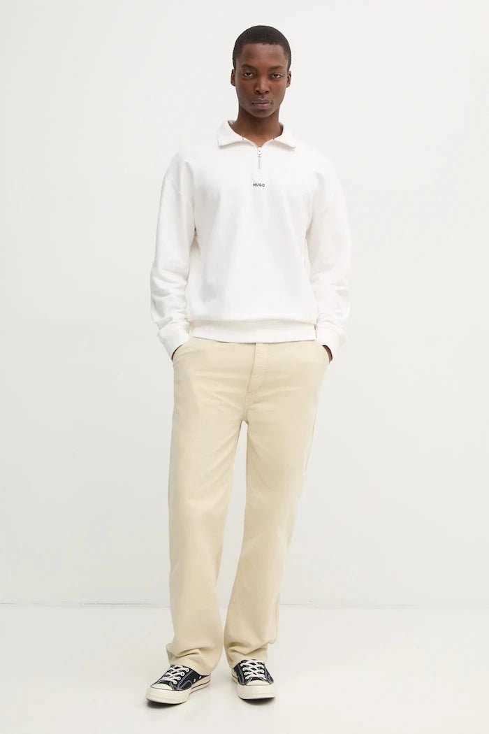 HUGO erkek pamuklu sweatshirt Durty244