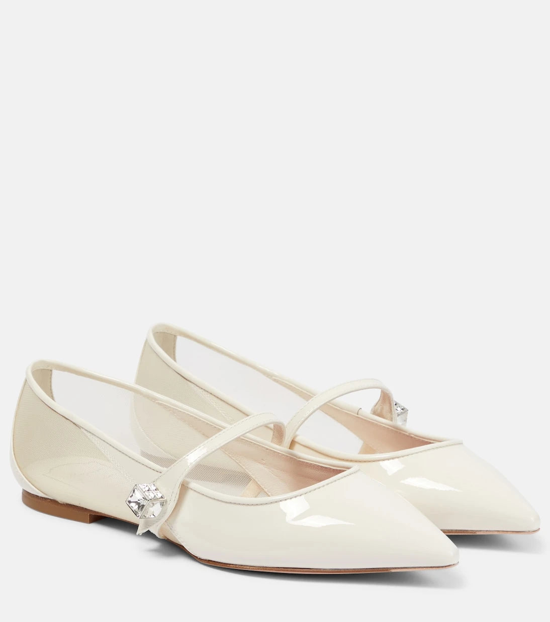 Roger Vivier - Cube B patent leather flats