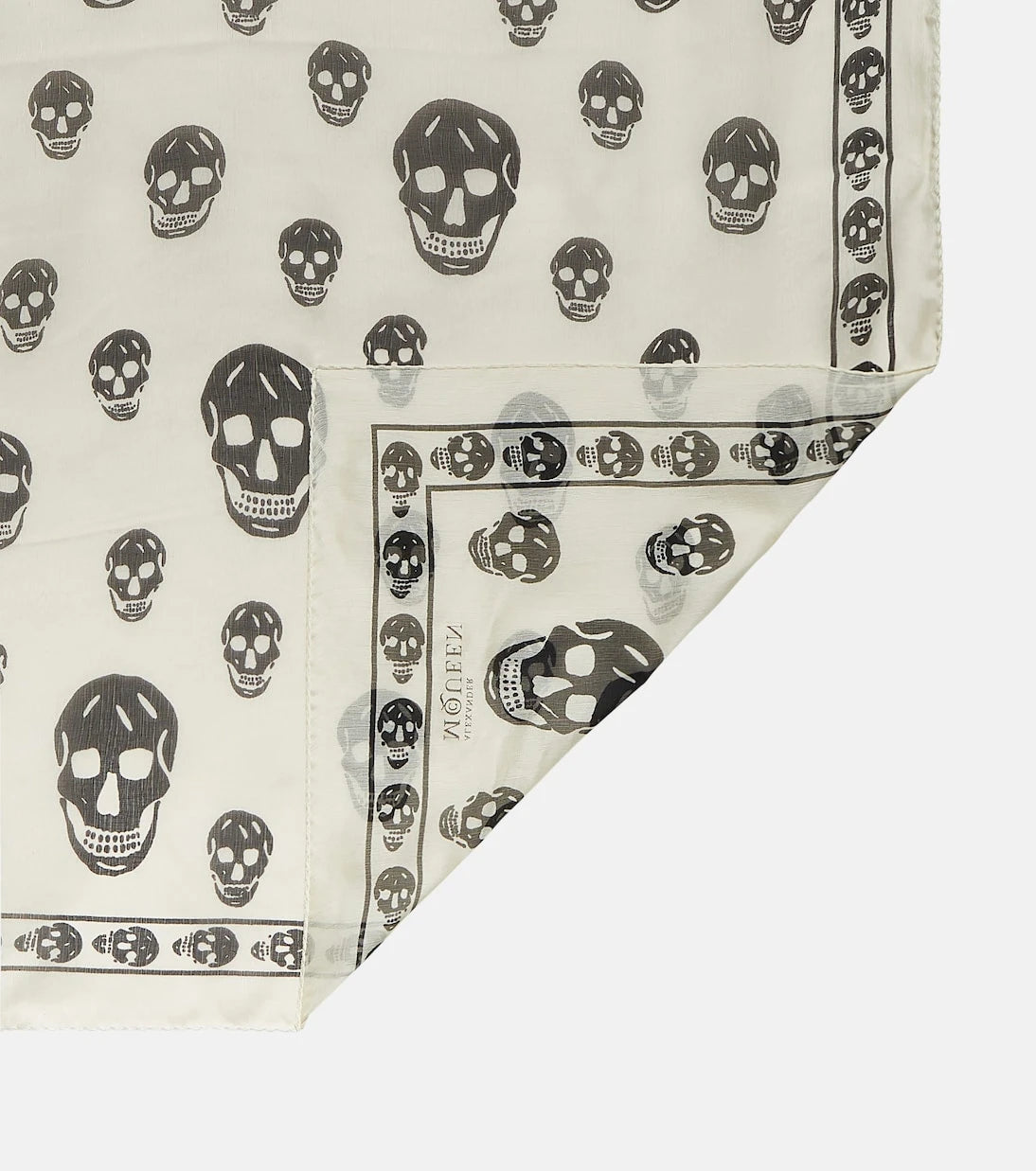 McQueen - Skull silk scarf