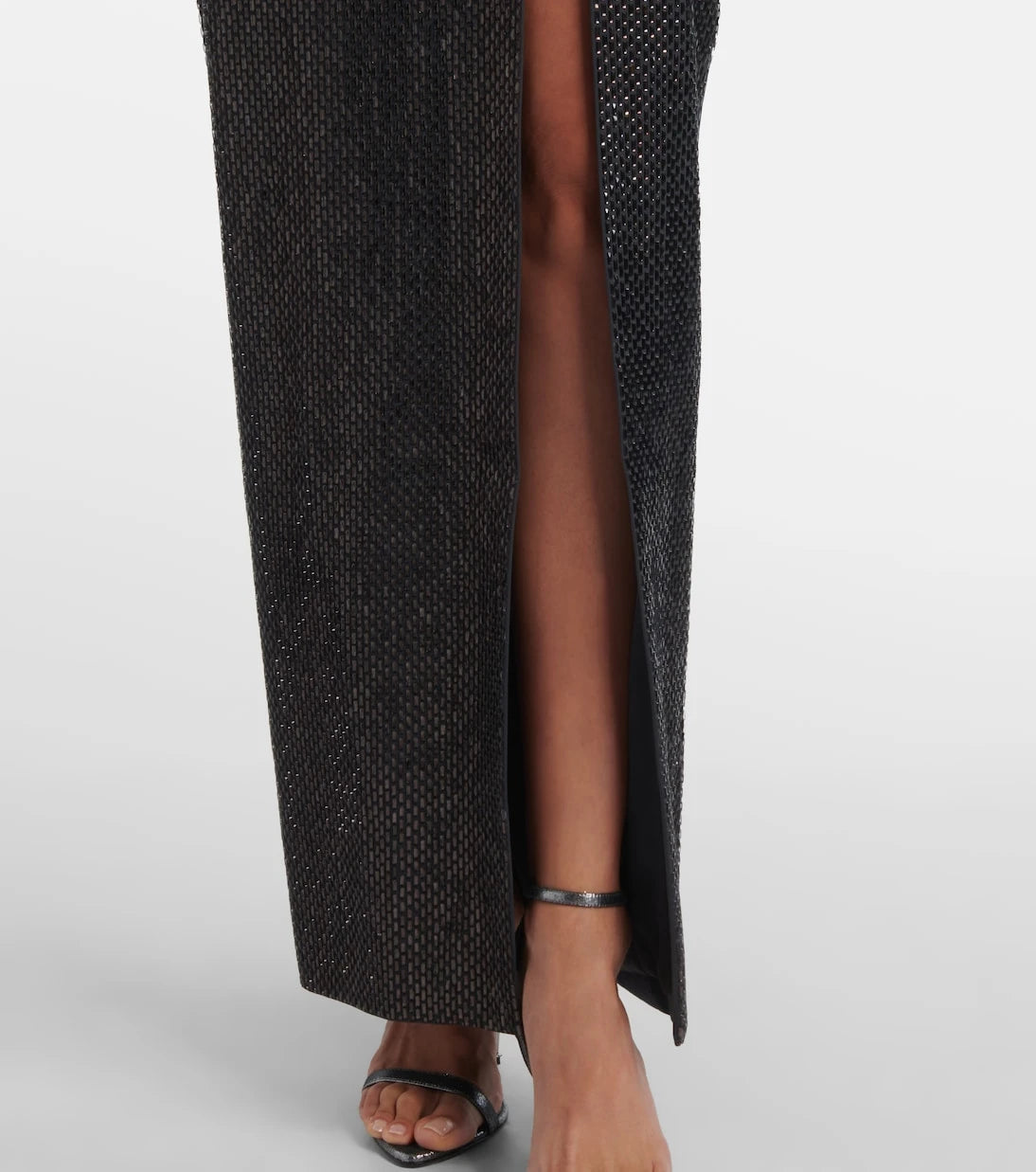 Roland Mouret - Embellished crêpe gown